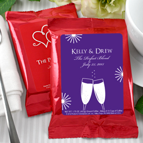 Silhouette Collection Personalized Coffee-Red Pack