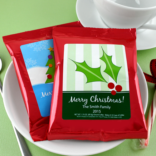 Personalized Holiday Coffee (Red)