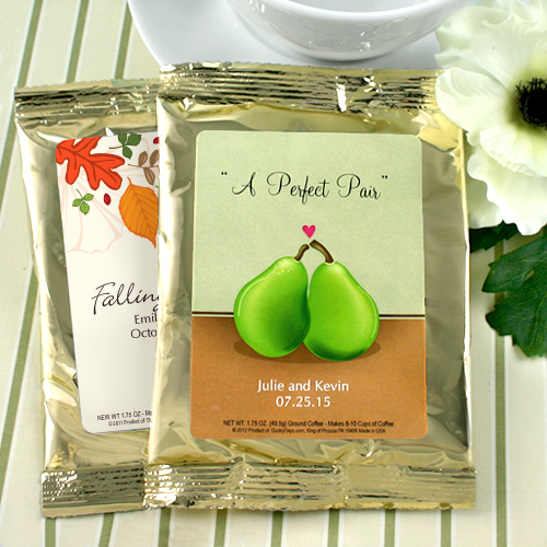 Personalized Wedding Coffee (Gold)