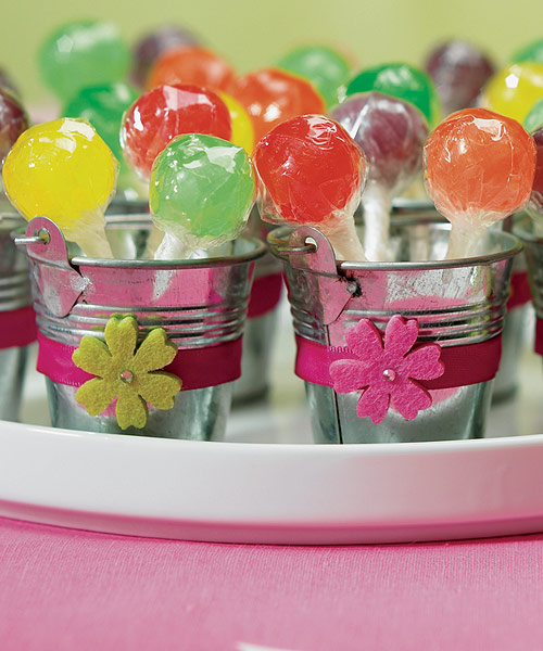 Miniature Metal Pails - Silver