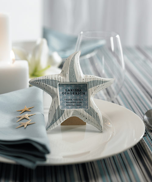 Small Wooden Starfish Photo Frames