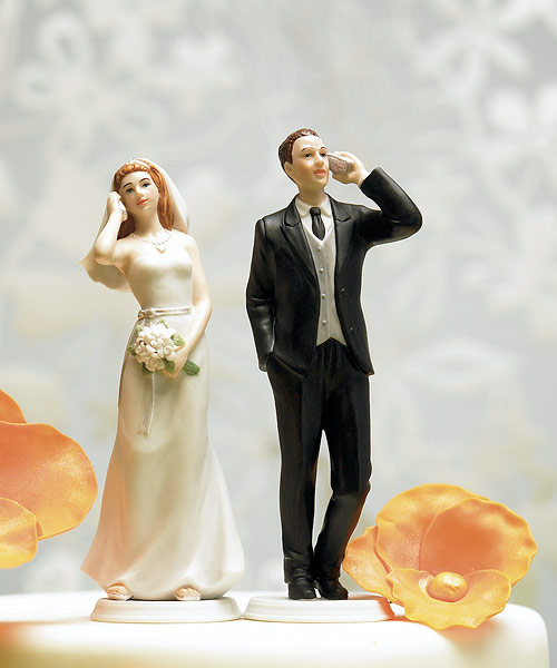 Cell Phone Fanatic Bride