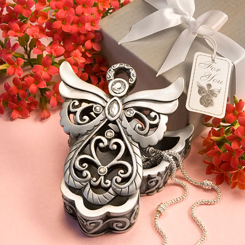 Angel Design curio box from the Heavenly Favors Collection