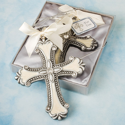 Decorative cross ornament favors