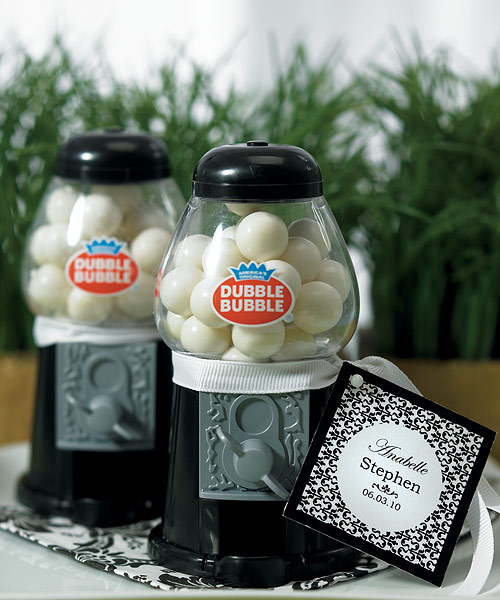 Mini Classic Gumball Machine in Black