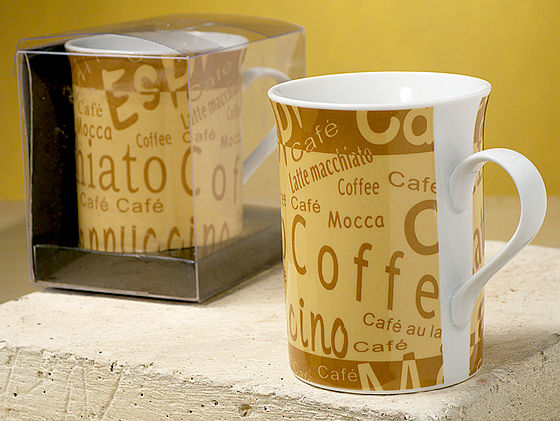 Beige Coffee Style Coffee Mug