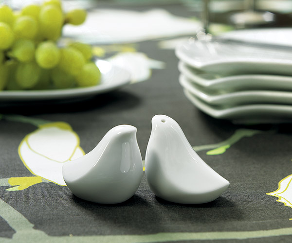 Love Bird Salt & Pepper Shakers in Gift Package