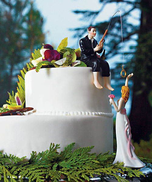 "Hooked on Love" - Bride "Reaching for Her Star"