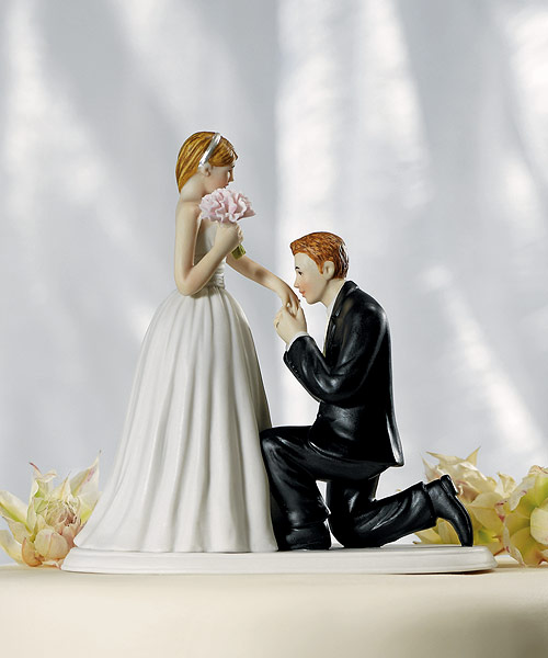 A "Cinderella Moment" Figurine Cake Topper