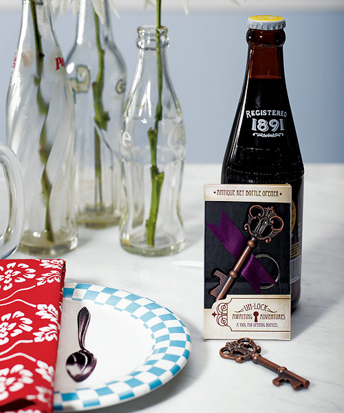 Antique Style Key Bottle Opener in Gift Packaging