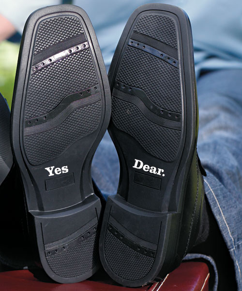 Yes DearShoe Talk Stick on Decals for Shoes