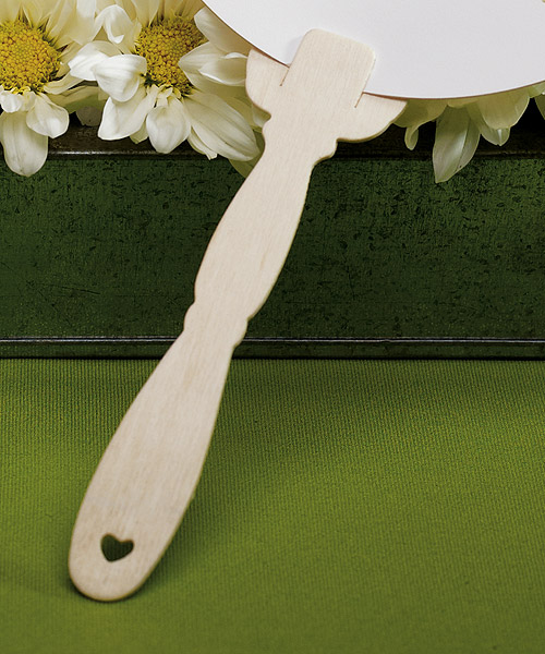 Eco - Wooden Ornate Handles for Hand Fans
