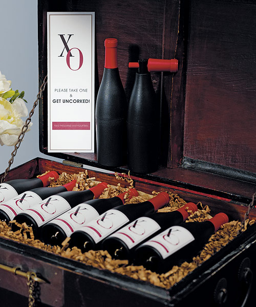 Wine Bottle Shaped Opener in Gift Packaging