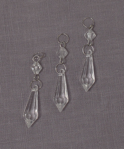 Miniature Acrylic Crystal Drops
