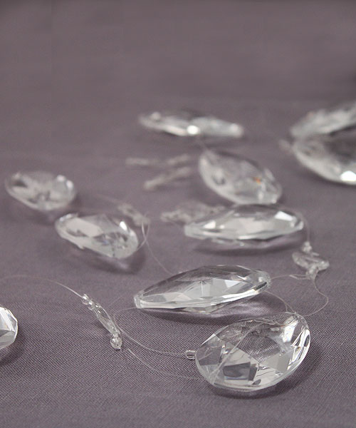 Acrylic Crystal Prism Drop Garland