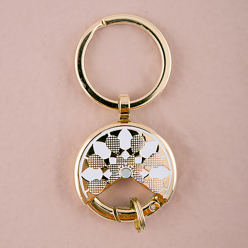 Gold Dreamcatcher Inspired Key Ring Favor