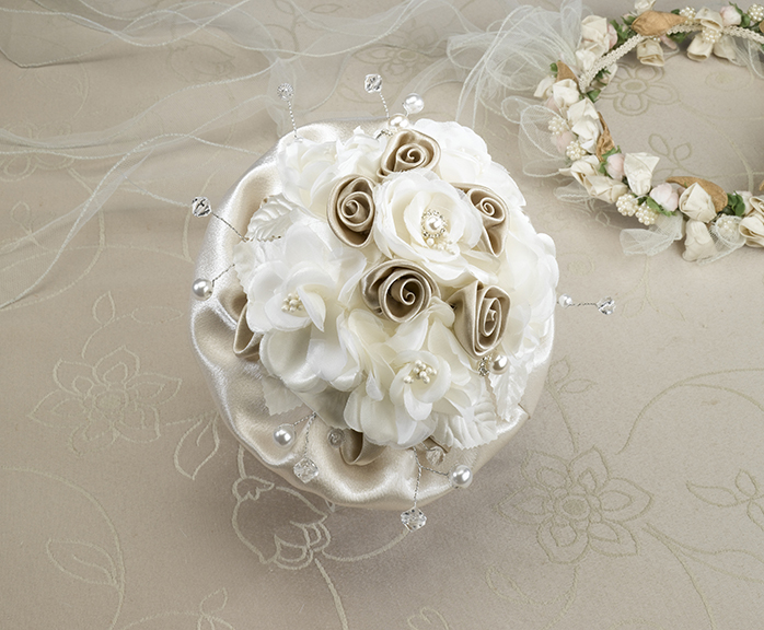 Taupe Rose Bouquet