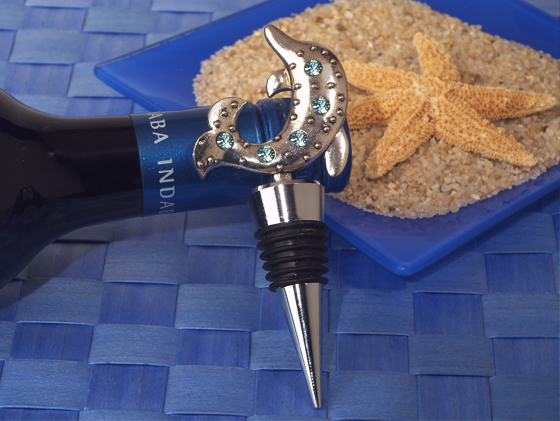 Stunning Dolphin wine stopper