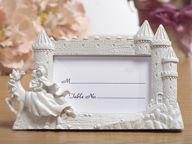 Knight in shinning armor castle photo frame