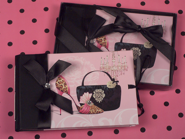 Dazzling Divas photo album favor