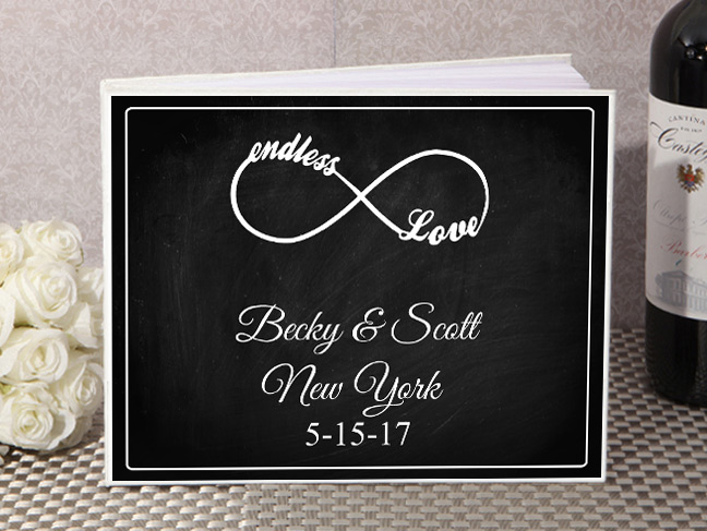 Wedding Guest Book Personalized