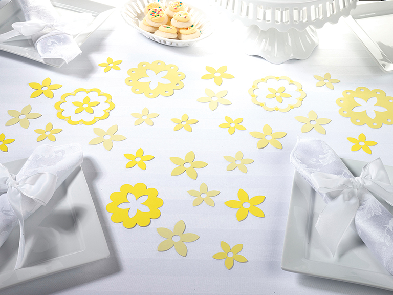 Flower Confetti - Yellow