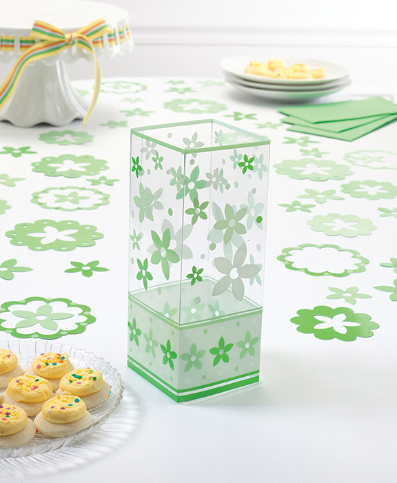 Flower Centerpiece-Green (Set of 6)