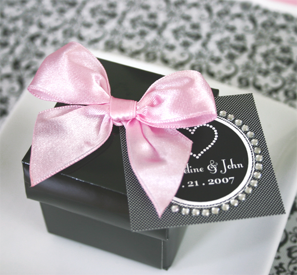 Mini Cube Boxes - Black (set of 12)