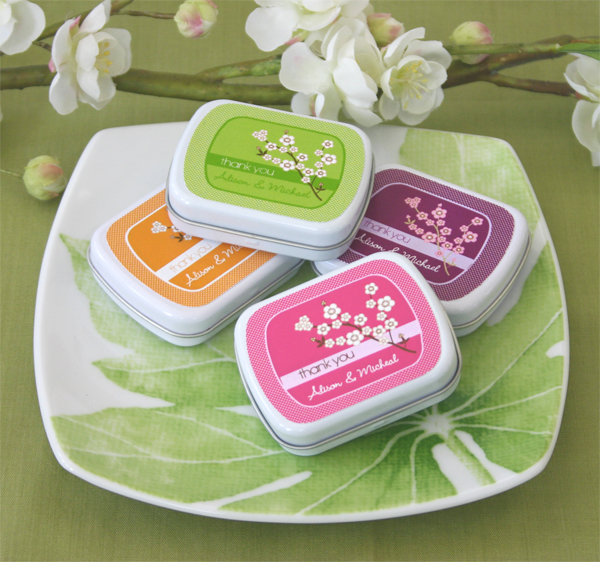 Cherry Blossom Mint Tins