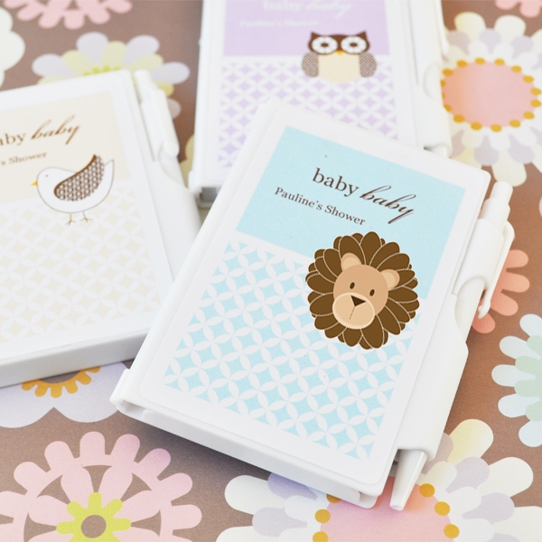 Baby Animal Notebook Favors