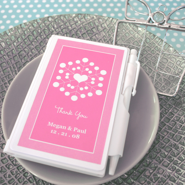 Snowy Notes Notebook Favors