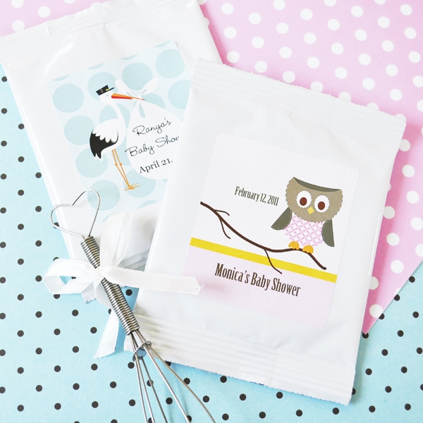 Elite Design Baby Shower Hot Cocoa + Optional Heart Whisk