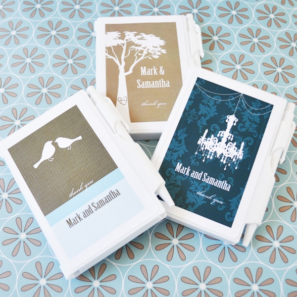 Elite Design Personalized Notebook Favors