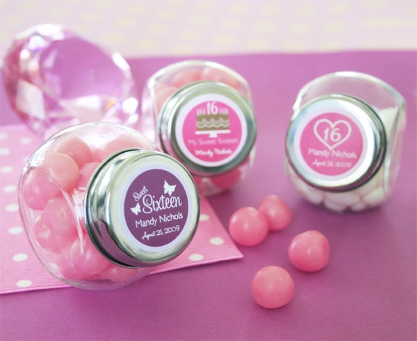 Sweet Sixteen (or 15) Candy Jars