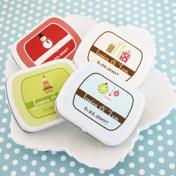 A Winter Holiday Mint Tins