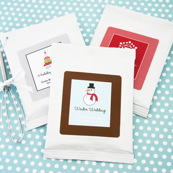 A Winter Holiday Personalized Hot Cocoa + Optional Heart  Whisk