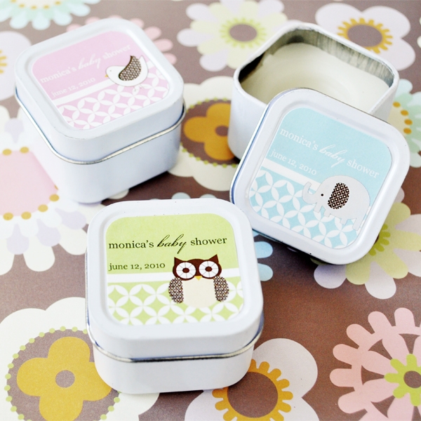 Baby Animal Square Candle Tins