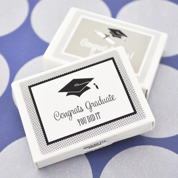 Hats off to You Graduation Gum Boxes