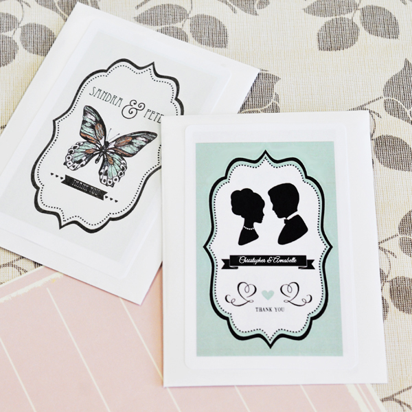 Vintage Wedding Personalized Seed Packets