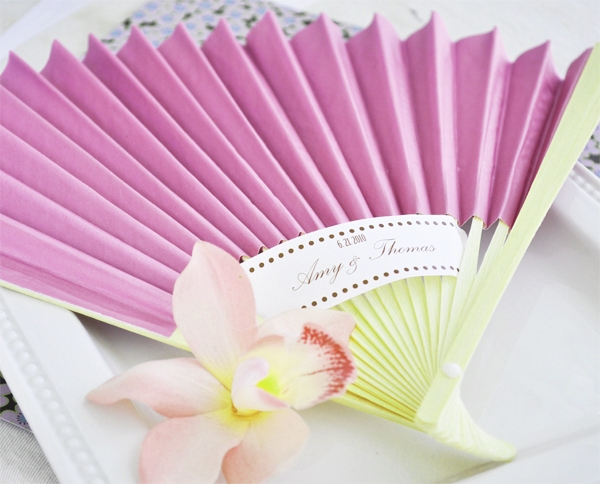 Colored Paper Fans