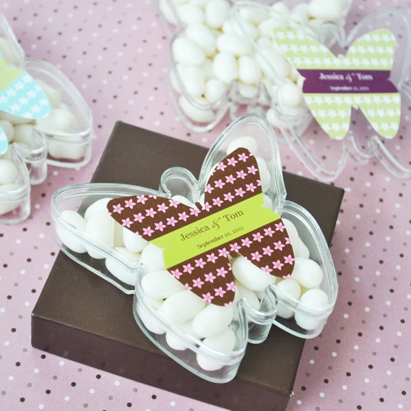 Butterfly Acrylic Favor Boxes