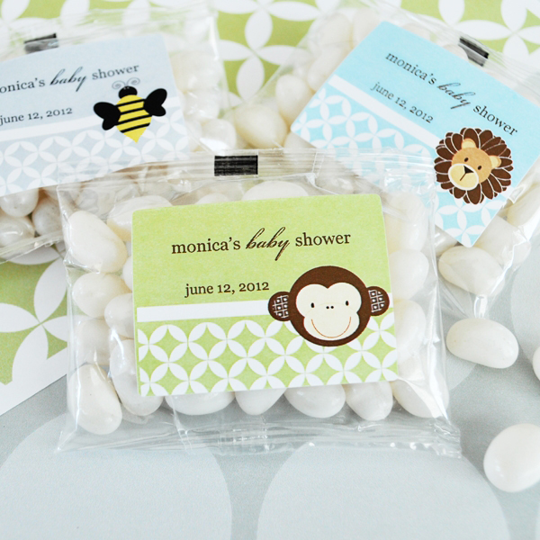 Baby Animal Personalized Jelly Bean Packs