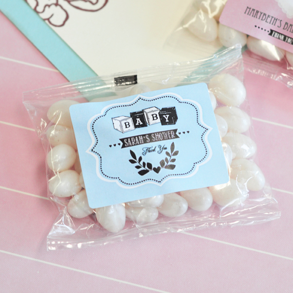 Vintage Baby Personalized Jelly Bean Packs