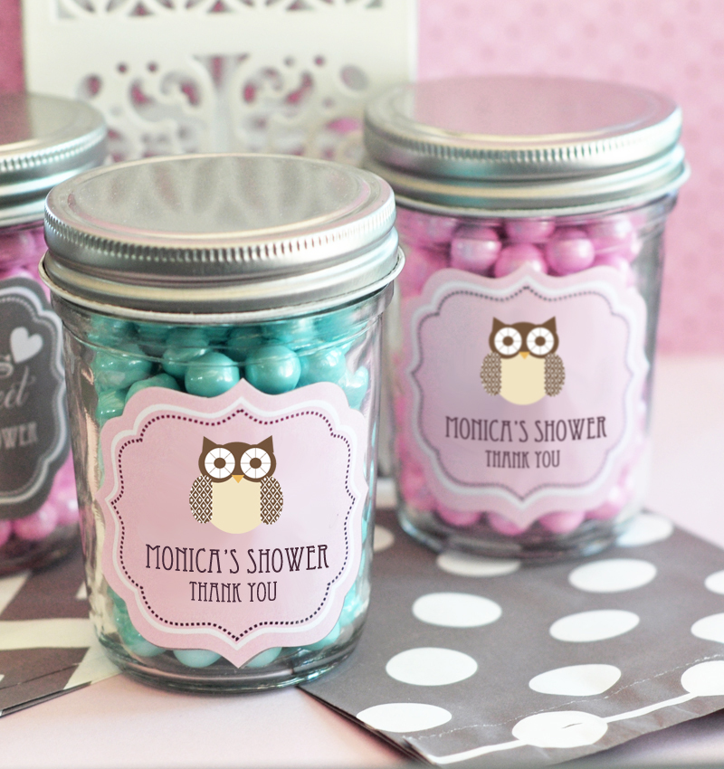 Baby Animal Mini Mason Jars
