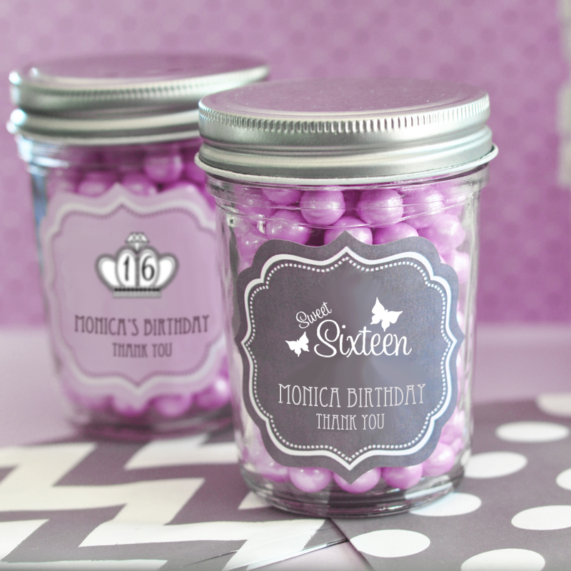 Sweet Sixteen (or 15) Mini Mason Jars