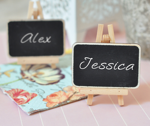Chalkboard Place Cards