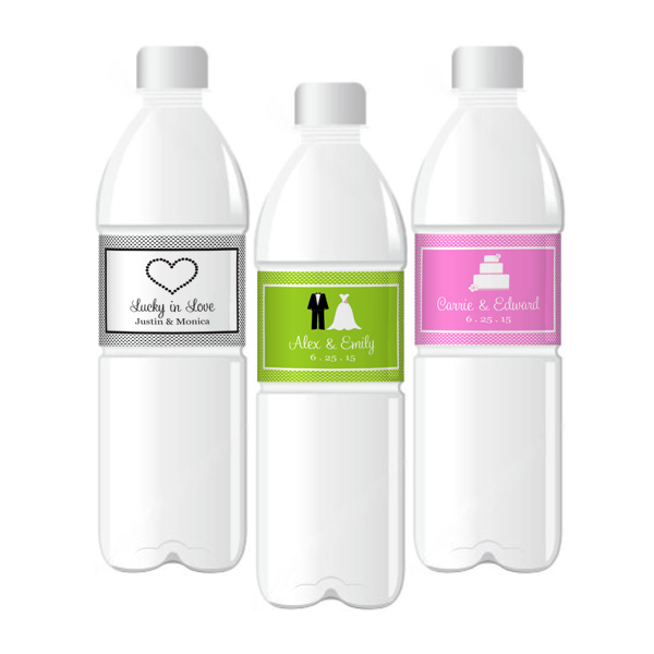 Theme Water Bottle Labels