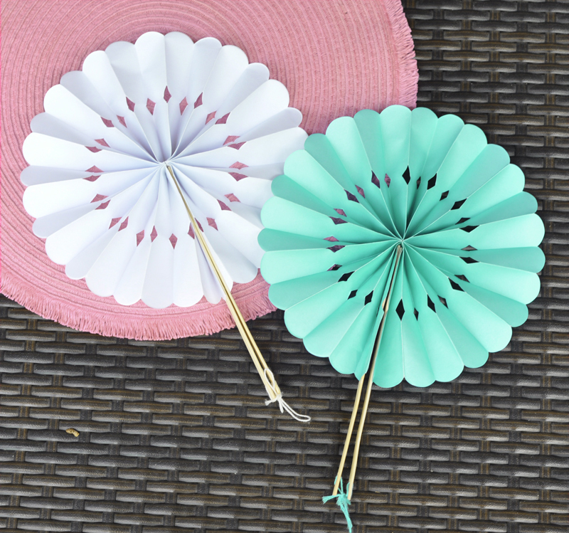 Rosette Paper Fans