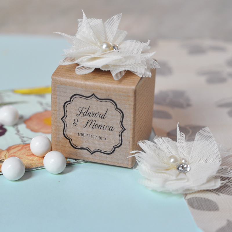 Vintage Favor Boxes (set of 12)