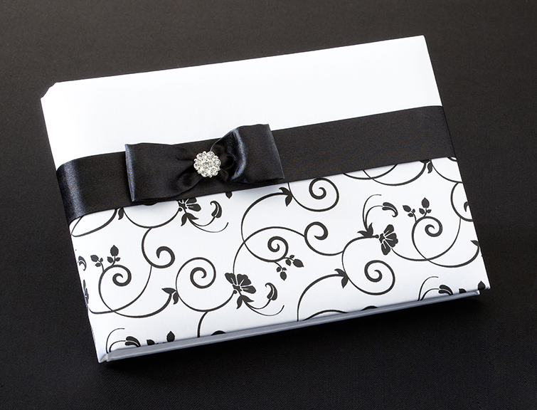 Black & White Guest Book